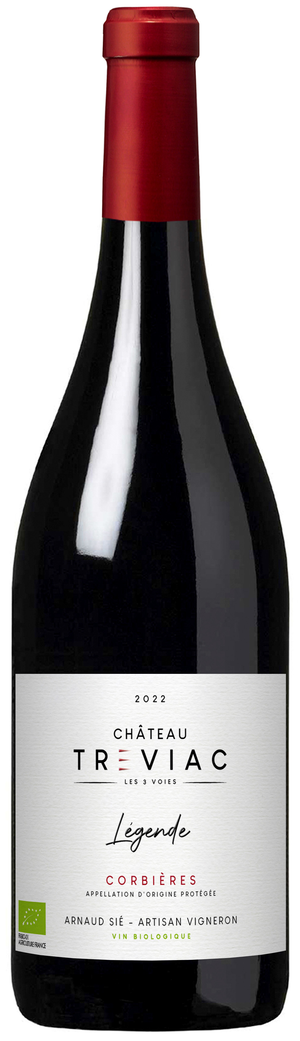 Château de Tréviac Légende 2022 rot BIO                      Château de Tréviac Légende 2022 rot BIO