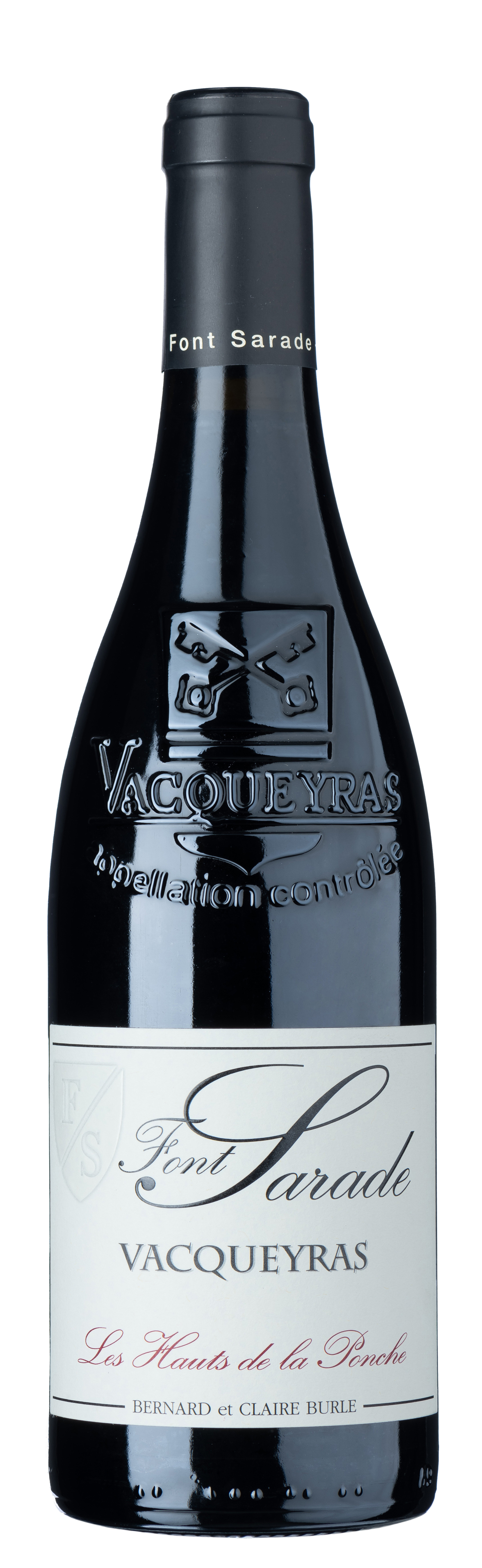 Font Sarade Les Hauts de la Ponche" Vacqueyras 2023         