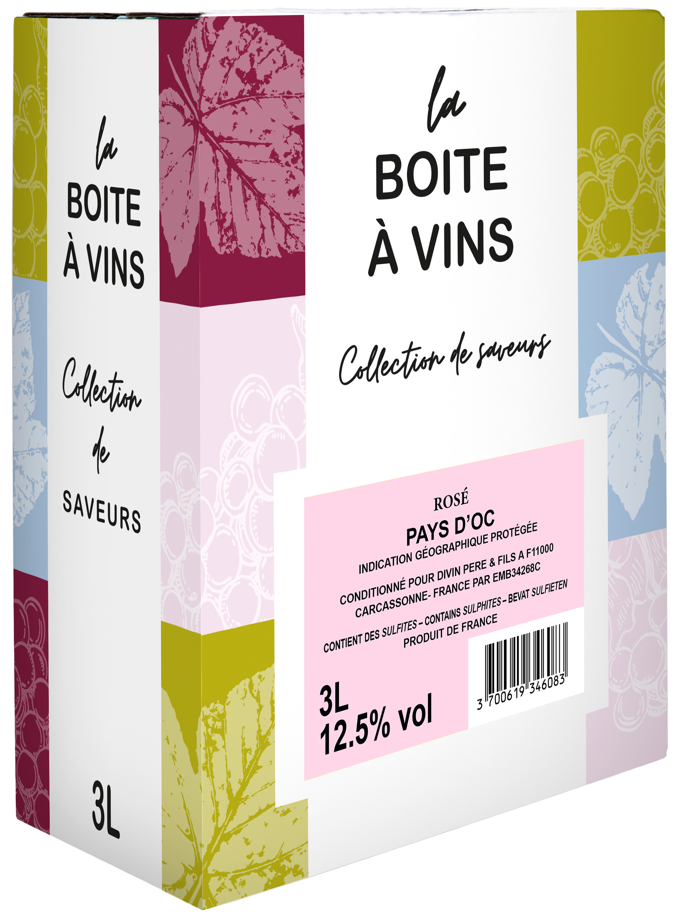 Boite a Vins BiB 3 Liter 2022 rosé                          