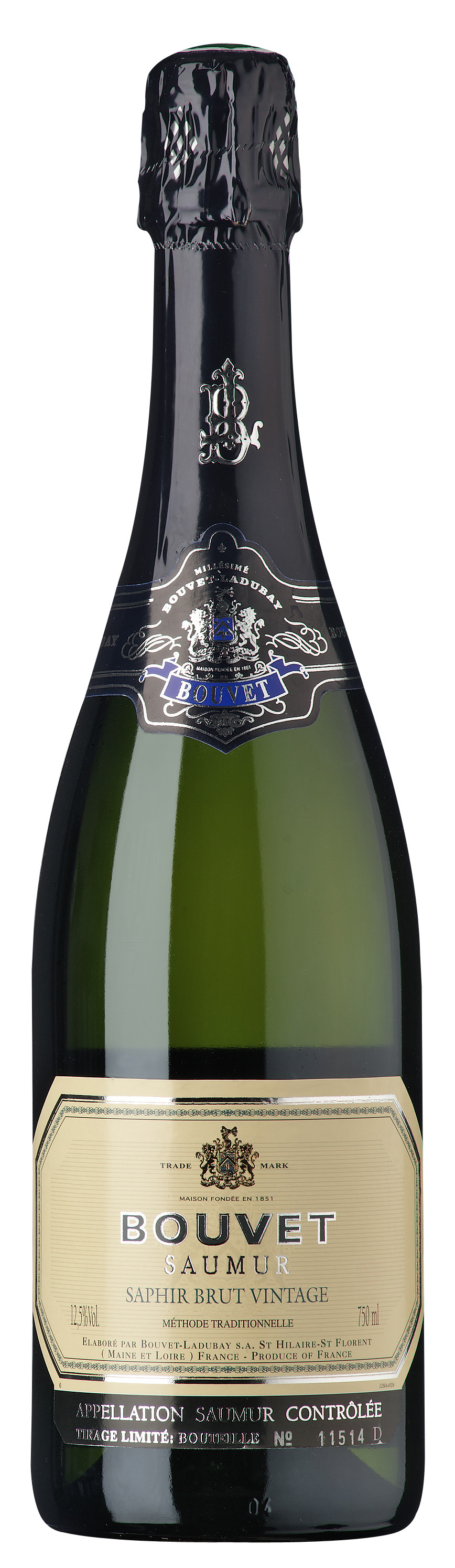 Bouvet Saphir Vintage Brut 2022 weiß                        